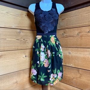 Free People Embroidered Flower Dress NWT